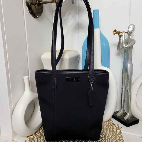 Coach Black Neo Tote Bag 6201 - Picture 1 of 9